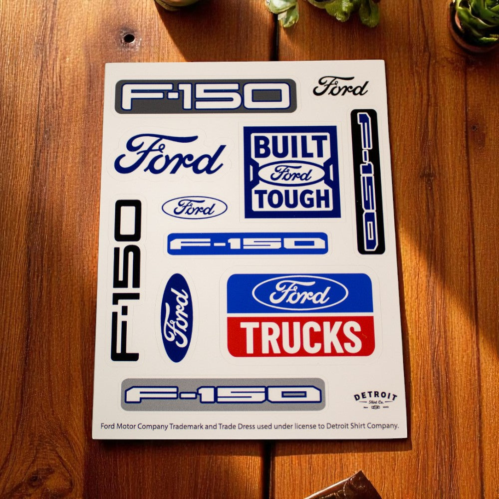 Sticker Sheet - Ford  F 150