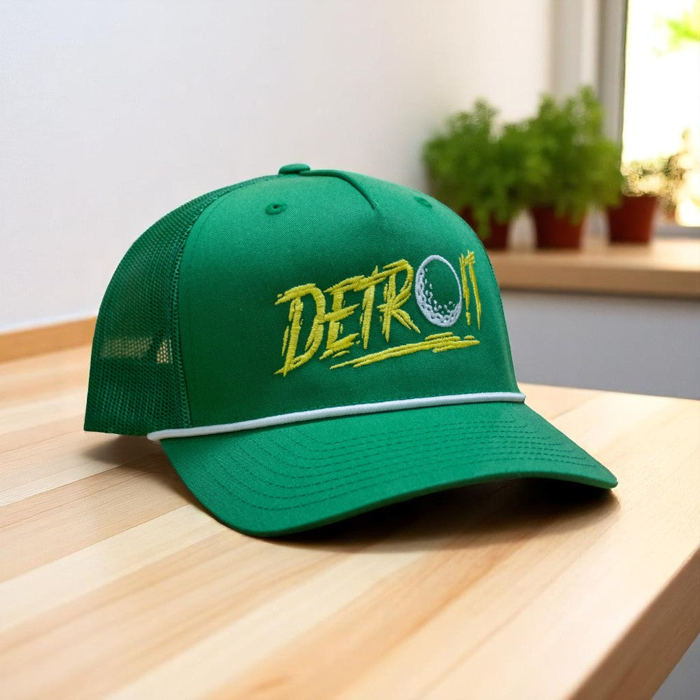 Hat - Detroit Score Golf - Richardson Snapback