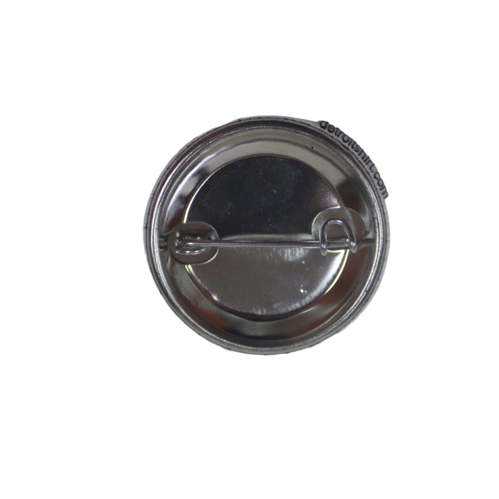 Button - Detroit Speed Shop Skull