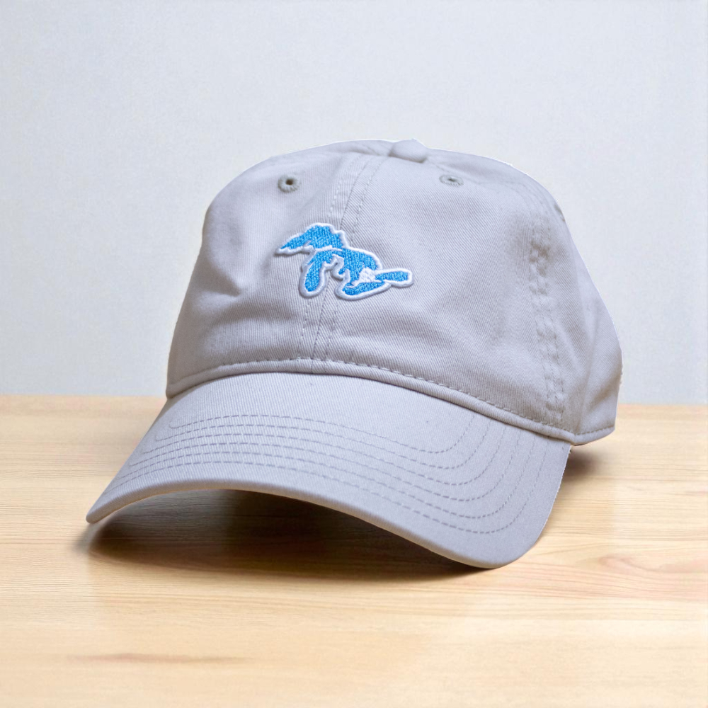 Hat - Michigan Lakes Patch Classic Dad Hat
