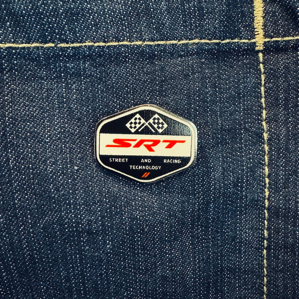 Enamel Pin - Dodge SRT Flags