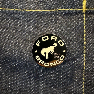 Enamel Pin - Ford Bronco Circle - Detroit Shirt CompanyDSC - FordEnamel Pin