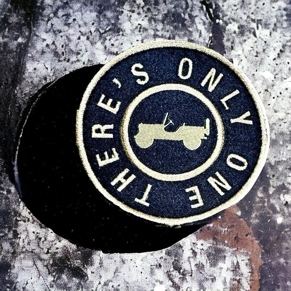 Patch - Jeep® Willy's There's Only One - Detroit Shirt CompanyFCA - JeepPatches (Accessories)