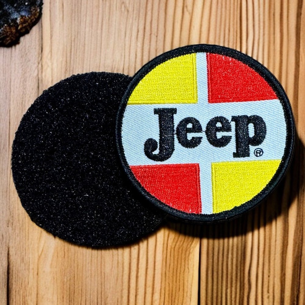 Patch - Jeep® 1963 - 1970 Logo - Detroit Shirt CompanyFCA - JeepPatches (Accessories)