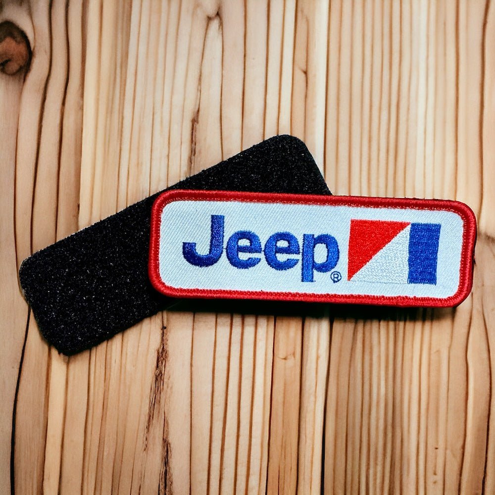 Patch - Jeep® 1970 - 1987 Logo - Detroit Shirt CompanyFCA - JeepPatches (Accessories)