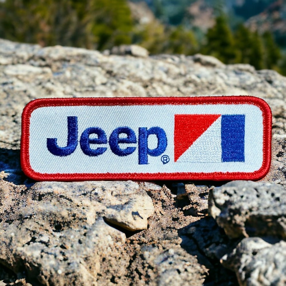 Patch - Jeep® 1970 - 1987 Logo - Detroit Shirt CompanyFCA - JeepPatches (Accessories)