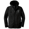 Mens Dodge® Demon Hooded Softshell Jacket - Black