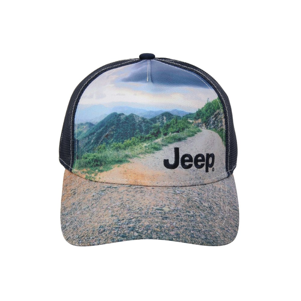 Hat - Jeep® Trail - Navy - Detroit Shirt CompanyFCA - JeepHats (Apparel)