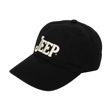 Hat - Jeep Vintage Chino Twill - Black - Detroit Shirt CompanyFCA - JeepHats (Apparel)