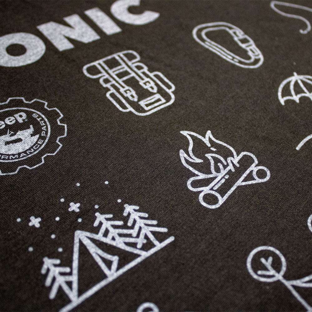 Mens Jeep® Iconic T-Shirt - Black