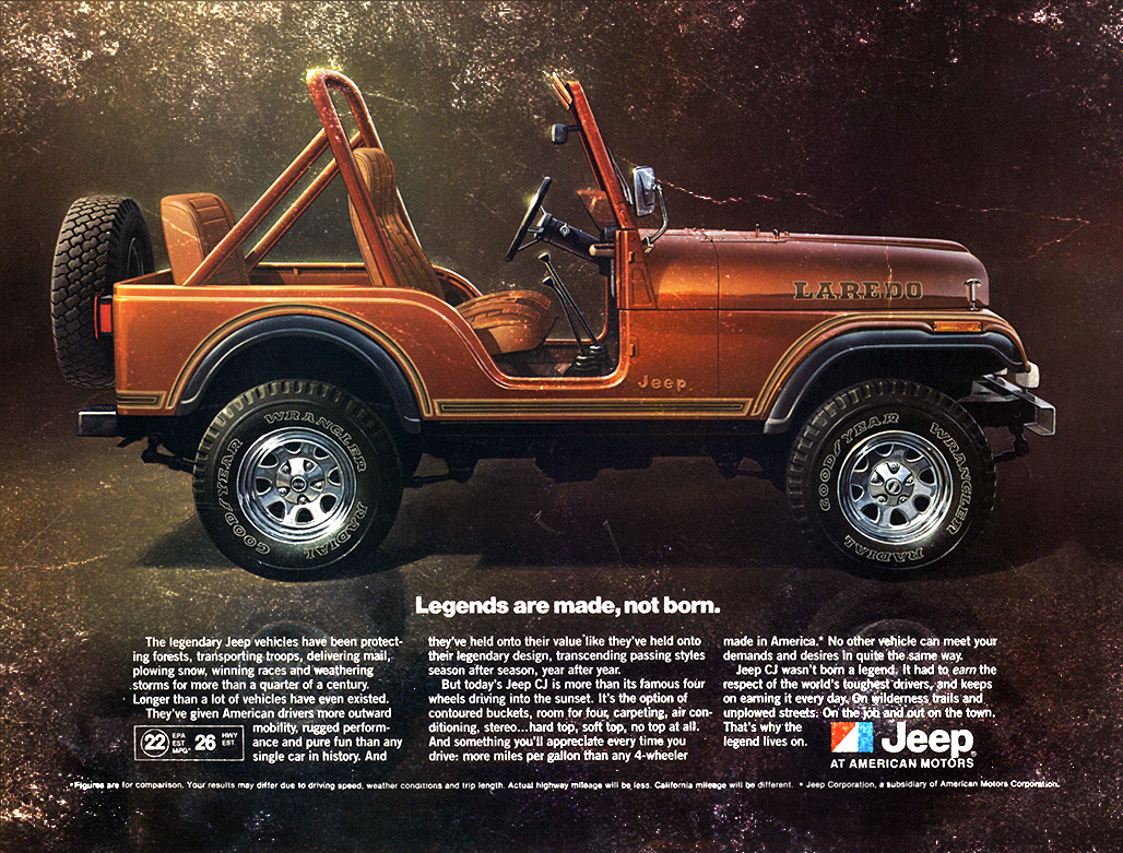 Metal Sign - Jeep Laredo