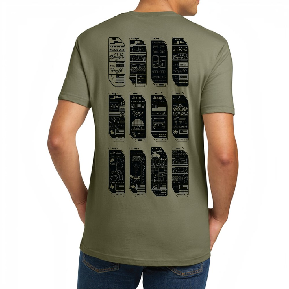 Mens T-Shirt - Jeep® Twelve 4 Twelve