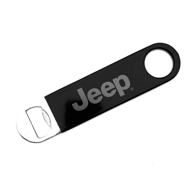 Paddle Bottle Opener - Jeep Text Logo - Detroit Shirt CompanyFCA - JeepOther Accessories