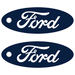 Keychain - Ford Oval - Pull - Detroit Shirt CompanyDSC - FordKeychain