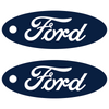 Keychain - Ford Oval - Pull