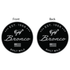 Keychain - Ford Bronco Vintage - Round Metal