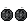 Keychain - Detroit Spokes - Round Metal