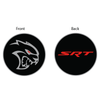 Keychain - Dodge Hellcat Redeye SRT - Round Metal