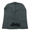 Hat - Jeep Knit Beanie - Charcoal - Detroit Shirt CompanyFCA - JeepHats (Apparel)