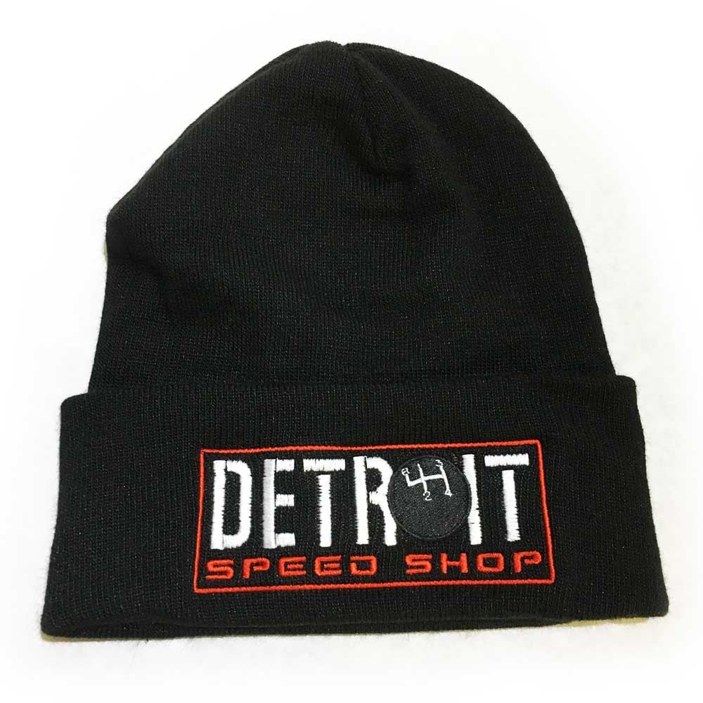 Hat - Detroit Speed Shop Shifter Flip Knit - Detroit Shirt CompanyDetroit Shirt CompanyHats (Apparel)