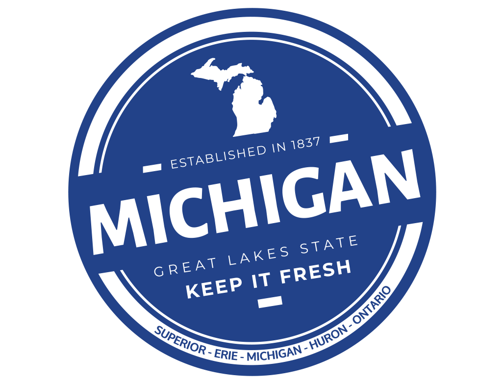 Metal Sign - Michigan Great Lakes - Keep It Fresh - Detroit Shirt CompanyDetroit Shirt CompanyOther Accessories