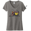 Ladies Dodge Scat Pack - Heather Grey - Detroit Shirt CompanyFCA - DodgeT-Shirts (Apparel)