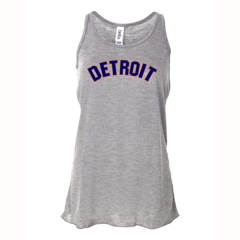 Ladies Relaxed Racerback Tank Top - Detroit Bend 2 color Heather Grey - Detroit Shirt CompanyDetroit Shirt CompanyT-Shirts (Apparel)