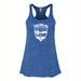 Ladies Relaxed Racerback Tank Top - Michigan Shield Marble Blue - Detroit Shirt CompanyDetroit Shirt CompanyOther Apparel