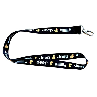 Lanyard - Jeep Duck - Black - Detroit Shirt CompanyFCA - JeepLanyard