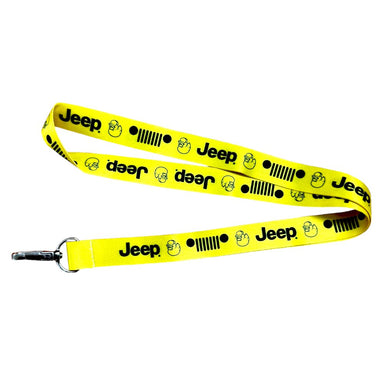 Lanyard - Jeep Duck Yellow - Detroit Shirt CompanyFCA - JeepLanyard