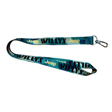 Lanyard - Jeep Willys Green Camo - Detroit Shirt CompanyFCA - JeepLanyard