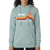 Ladies Jeep® Have Fun Out There French Terry Hoodie - Seafoam Green - Detroit Shirt CompanyFCA - JeepHoodies (Apparel)