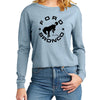 Ladies Midi Ford Bronco Circle Longsleeve - Flint Blue Heather - Detroit Shirt CompanyDSC - FordT-Shirts (Apparel)