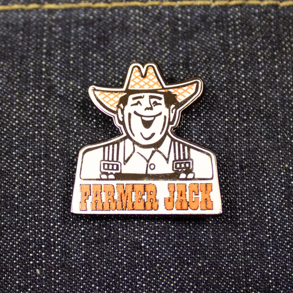 Enamel Pin - Detroit Farmer Jack