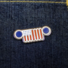 Enamel Pin - Jeep® Flag Grille