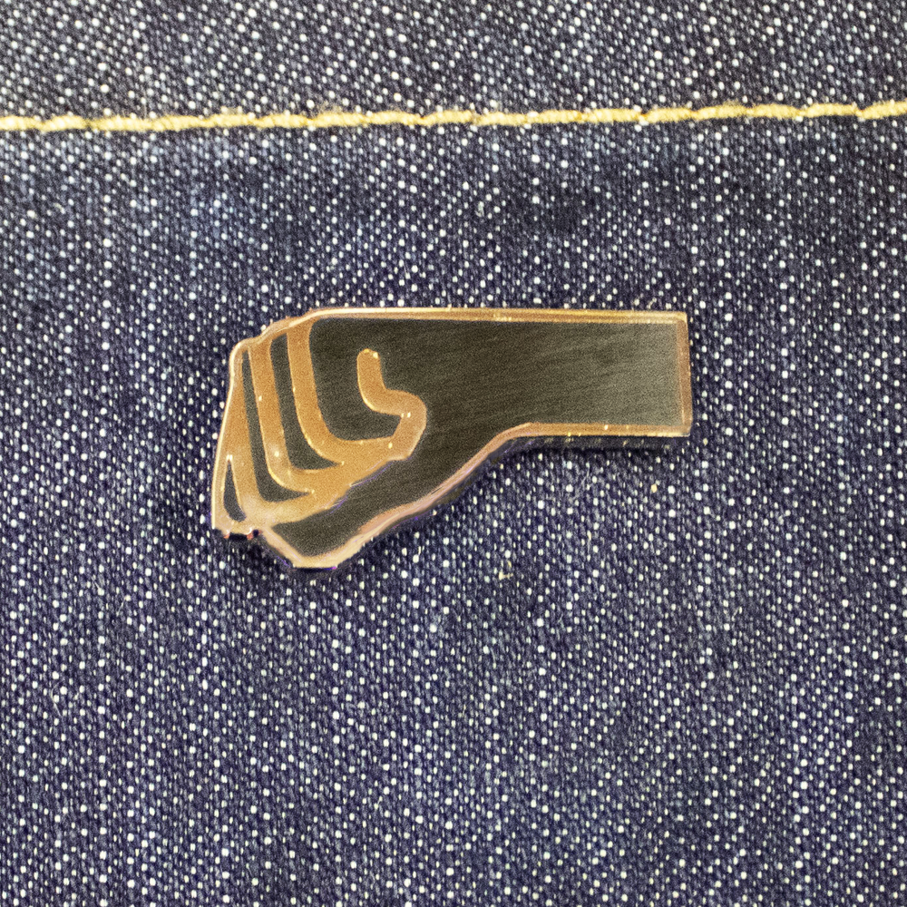 Enamel Pin - Detroit Joe Louis Fist