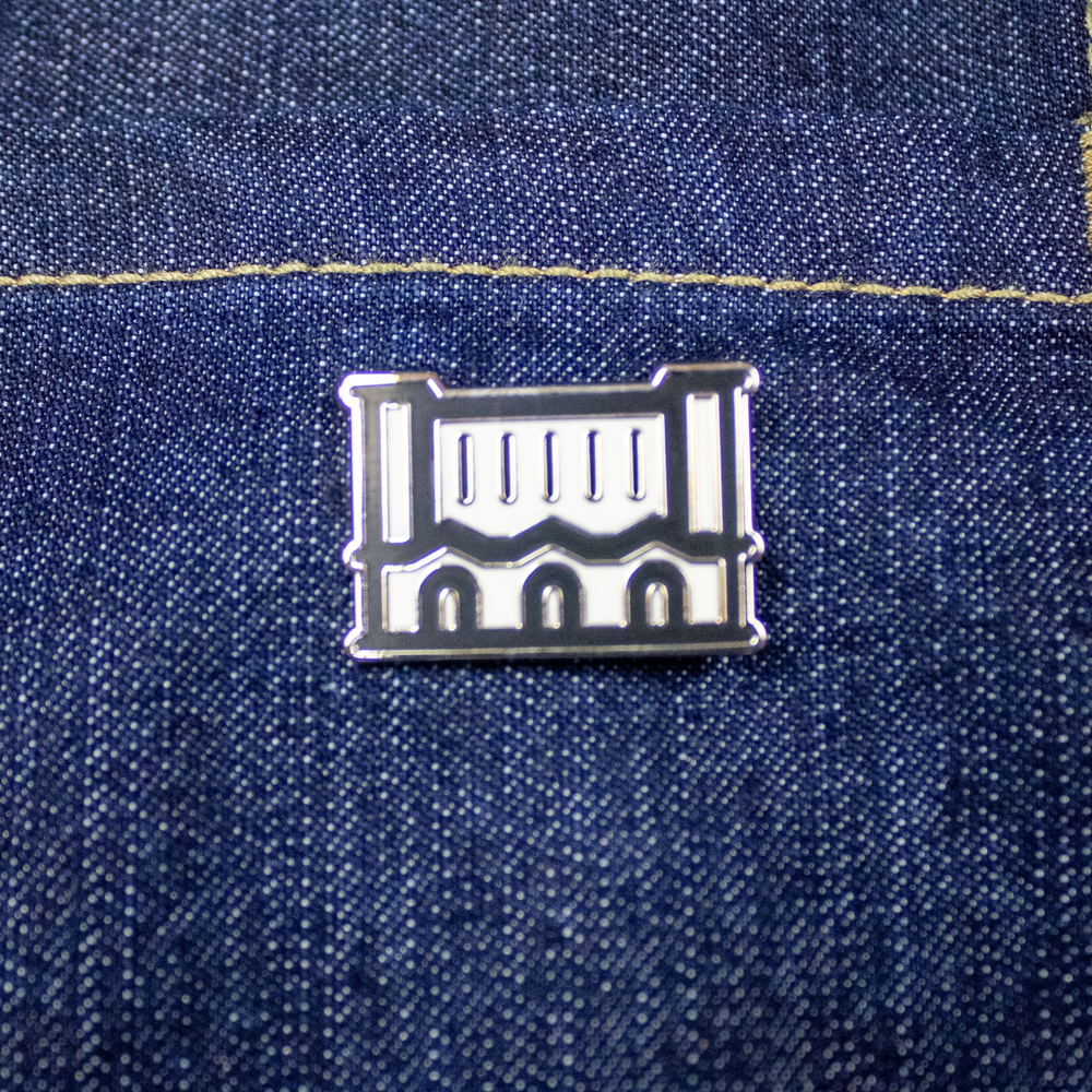 Enamel Pin - Detroit Michigan Central Station