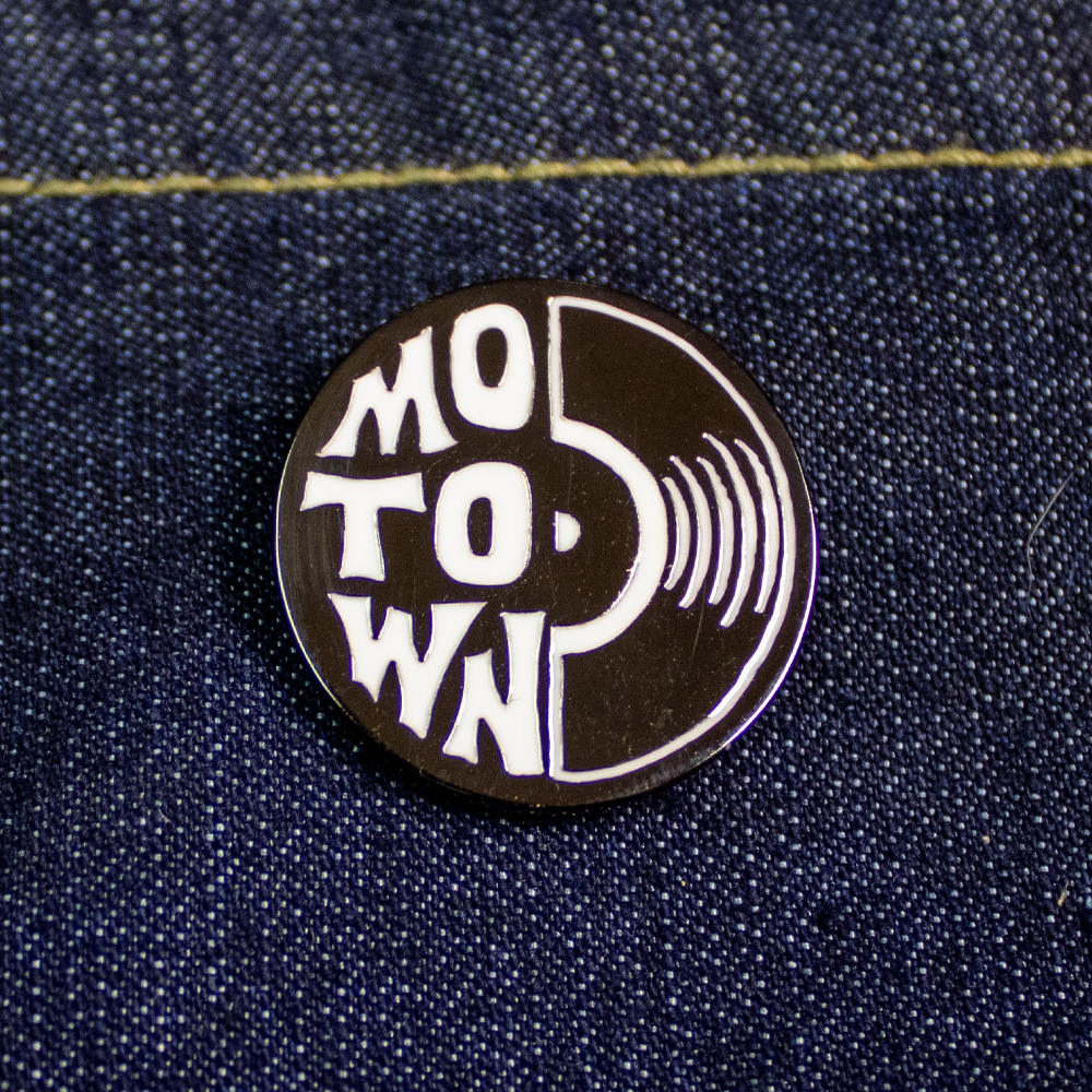 Enamel Pin - Detroit Motown