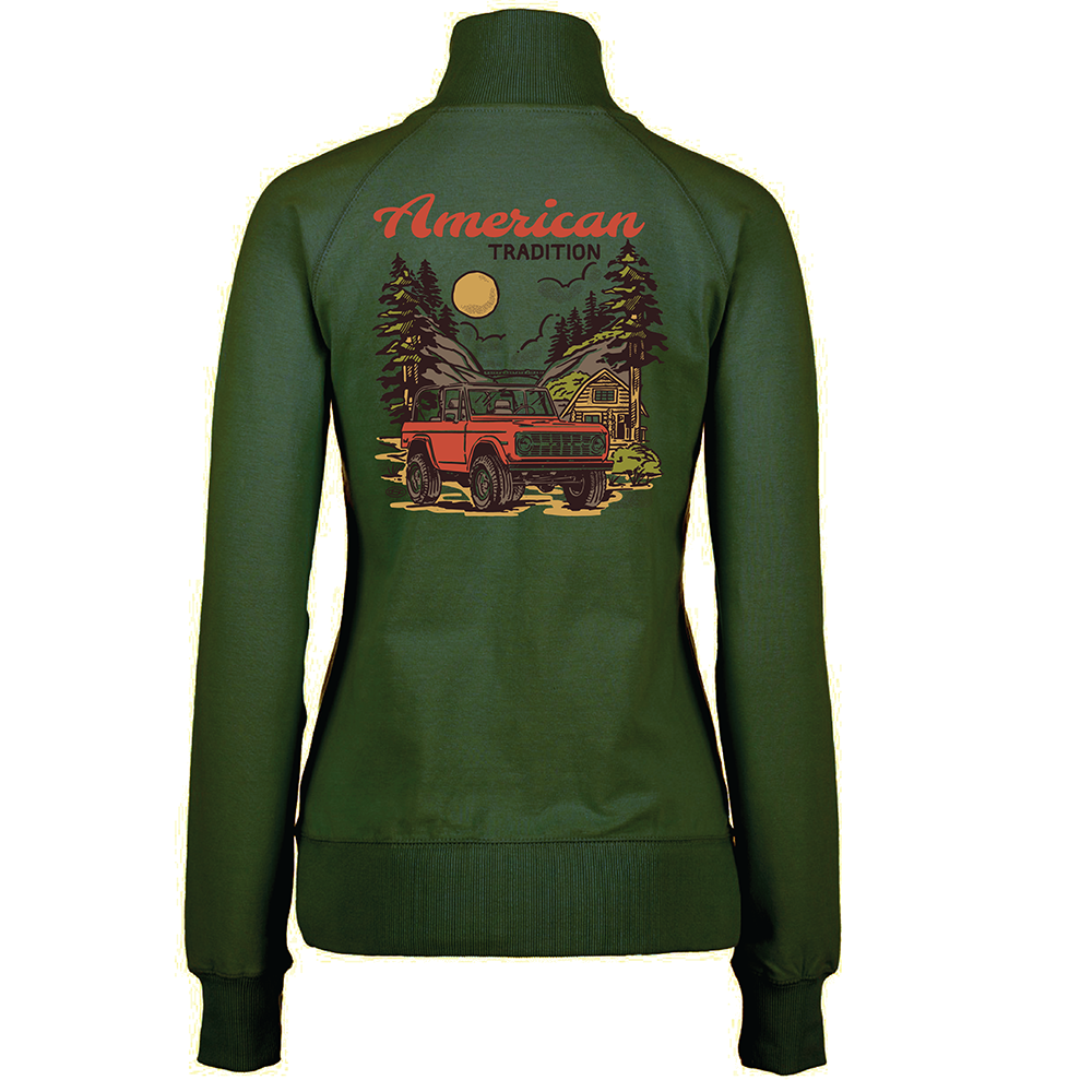 Ladies Ford Bronco-American Tradition- Fleece Jacket