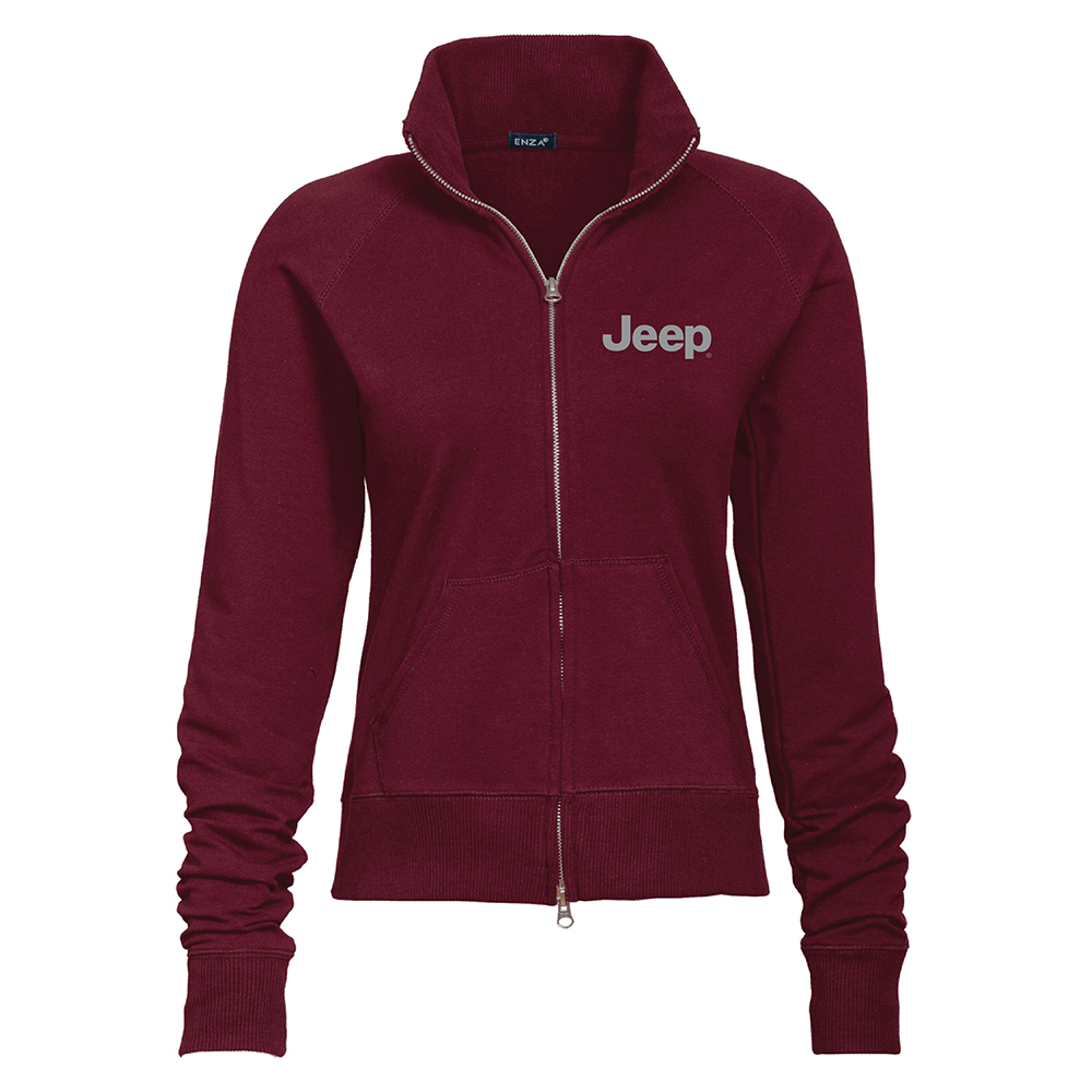 Ladies Jeep® Text Fleece Jacket - Multiple Colors