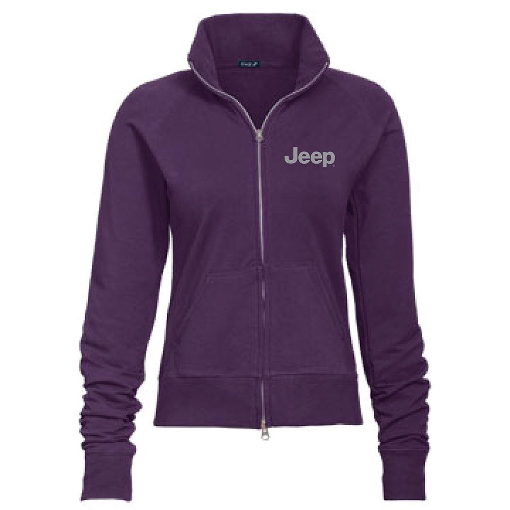 Ladies Jeep® Text Fleece Jacket - Multiple Colors - Detroit Shirt CompanyFCA - JeepT-Shirts (Apparel)