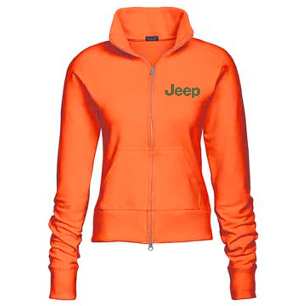 Ladies Jeep® Text Fleece Jacket - Multiple Colors - Detroit Shirt CompanyFCA - JeepT-Shirts (Apparel)