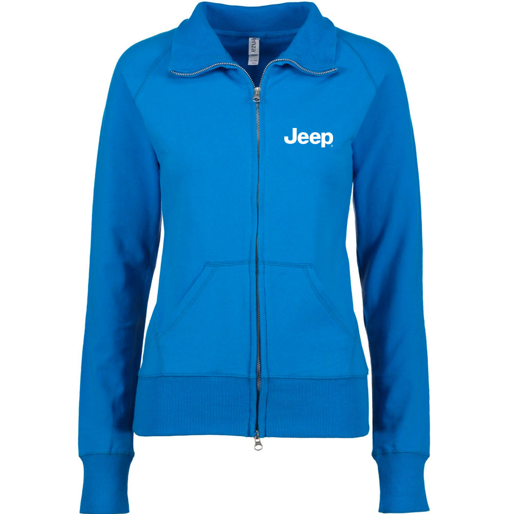 Ladies Jeep® Text Fleece Jacket - Multiple Colors