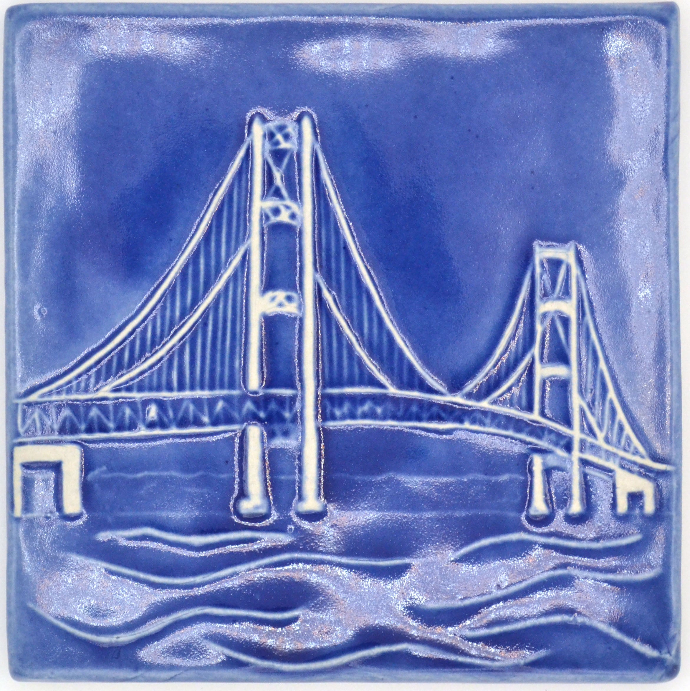6x6 Mackinac Bridge