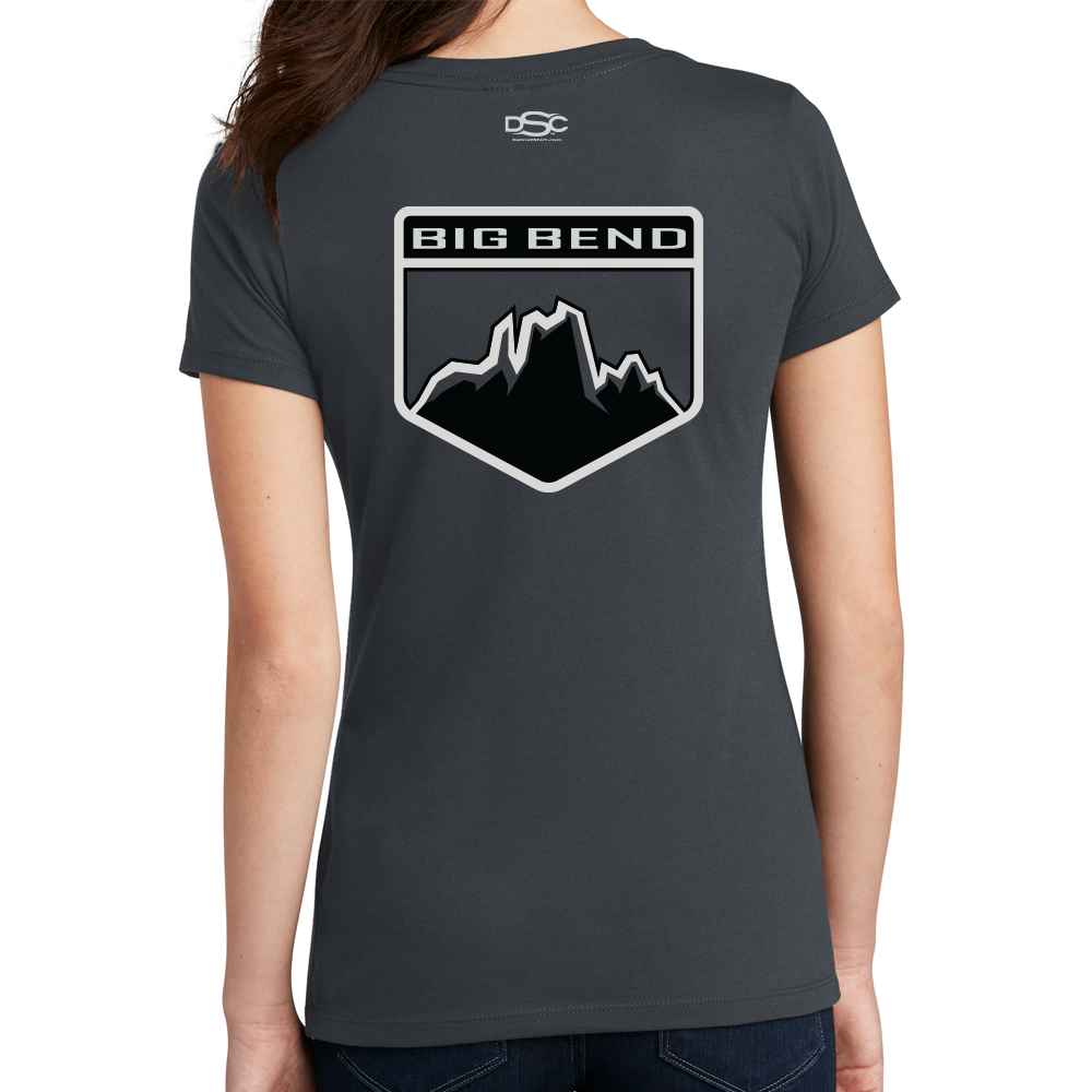 Ladies V-Neck - Ford Bronco Big Bend