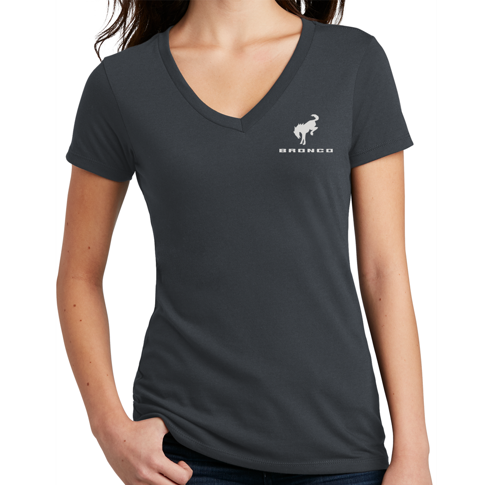 Ladies V-Neck - Ford Bronco Big Bend