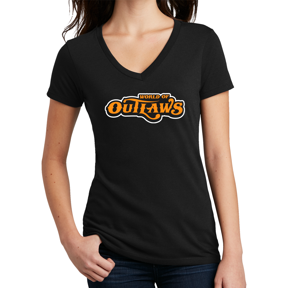 Ladies World Of Outlaws Easton T-shirt - Black