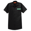 Mens Woodward Sign Mechanic Shirt - Black