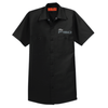 Mens Ford Vintage F-150 Mechanic Shirt-Black