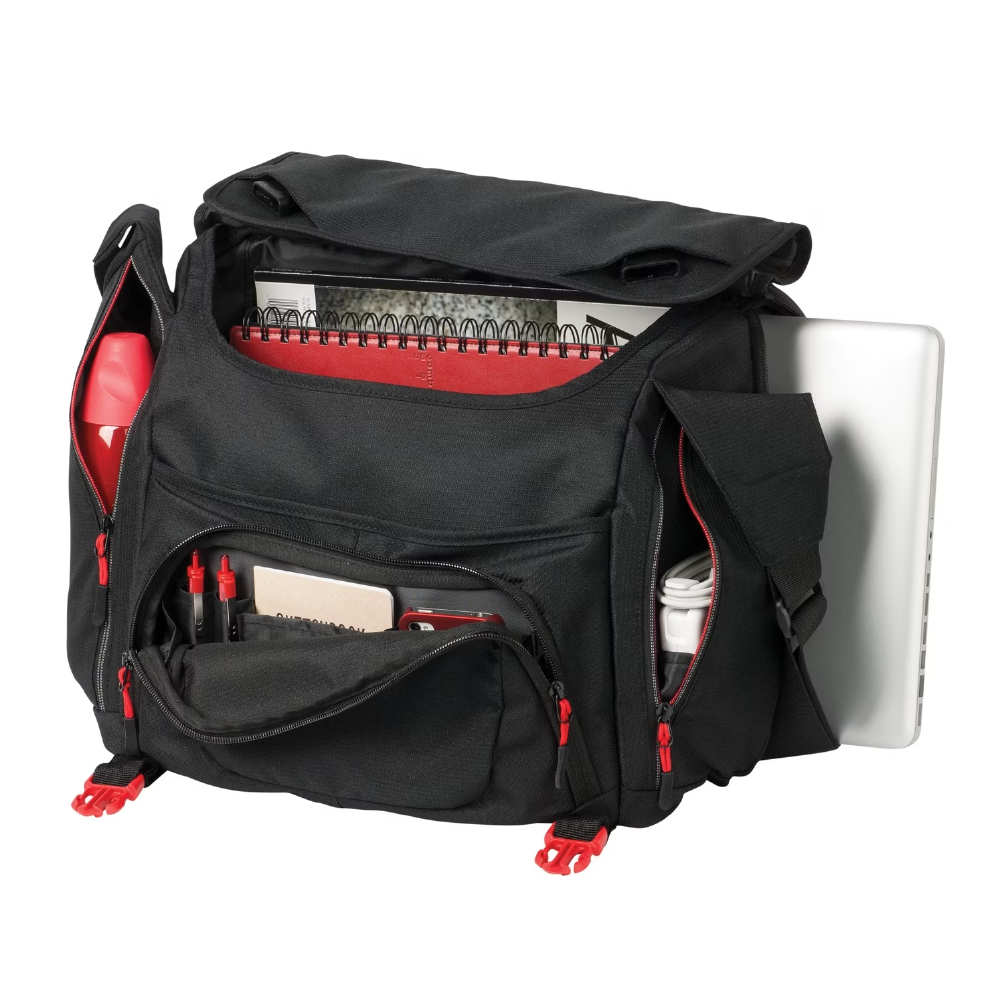 Dodge Scat Pack Messenger Bag - Black/Red